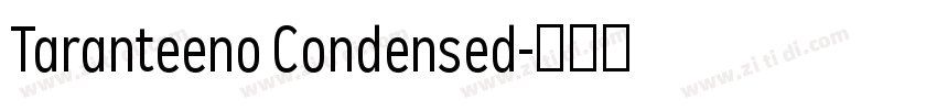 Taranteeno Condensed字体转换